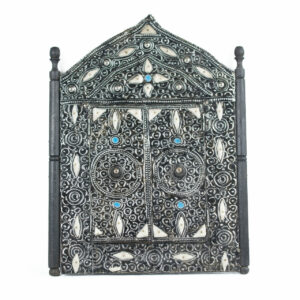 Moroccan Wall Mirror made in Bone with little double doors
