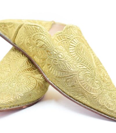 Babouches de mariage marocain pour la mariée