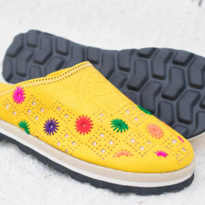 Yellow Berber slippers