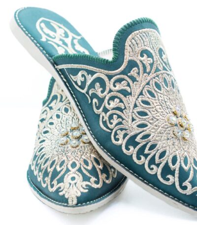 Vert Babouches marocaines