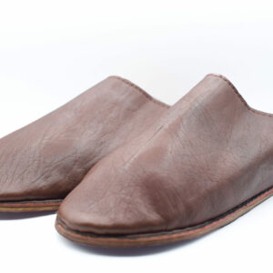 Brown Moroccan earthing shoes