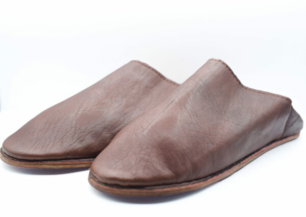 Brown Moroccan earthing shoes