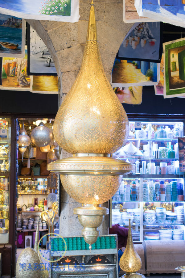 Moroccan Brass Pendant Light