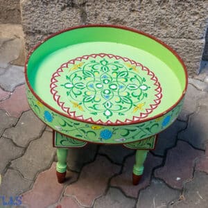 طاولة قهوة مغربية مصنوعة يدوياً