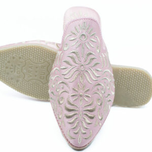 Chaussures Baboush pour femmes en rose
