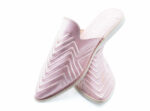 Pink Morocco leather shoes